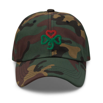 Shamrock Heart, Adjustable, Camo