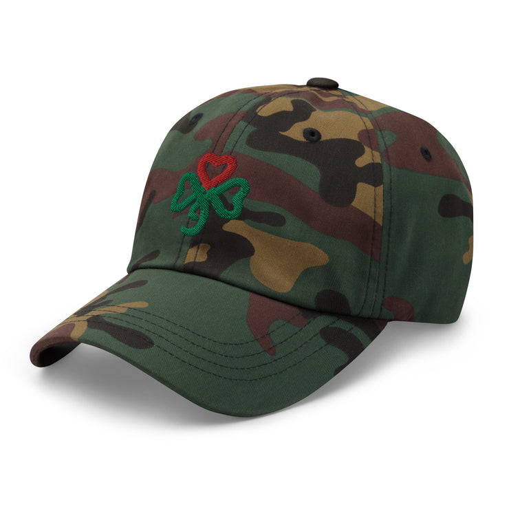 Shamrock Heart, Adjustable, Camo