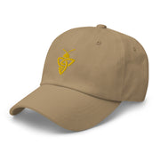 Dad hat yellow bee