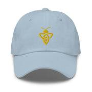 Dad hat yellow bee