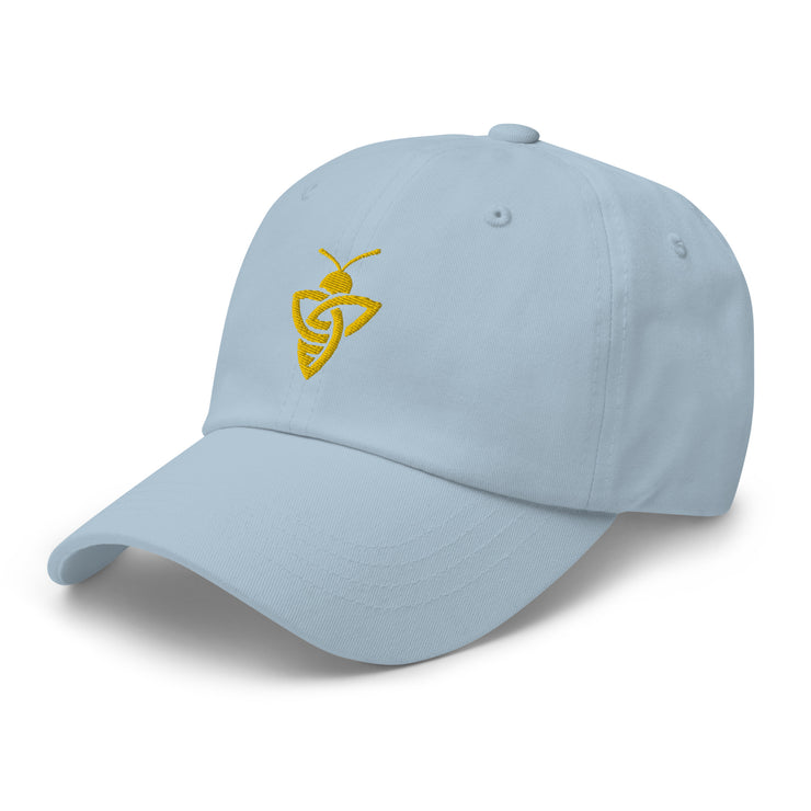 Dad hat yellow bee