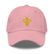 Dad hat yellow bee