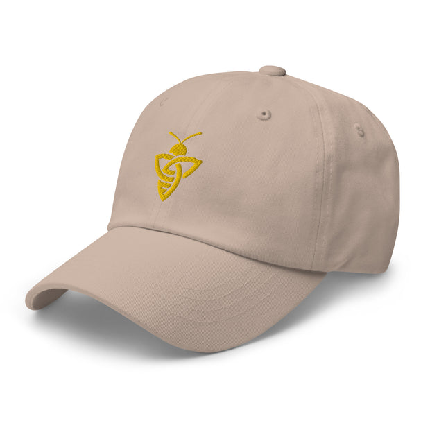 Dad hat yellow bee