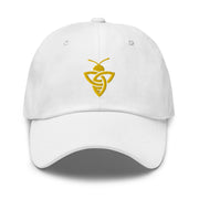 Dad hat yellow bee