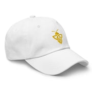 Dad hat yellow bee