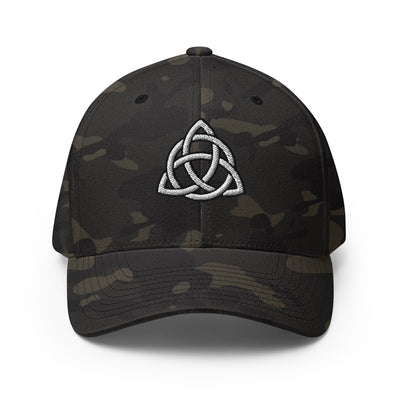 Trinity Circle, Fitted, Camo Green or Black