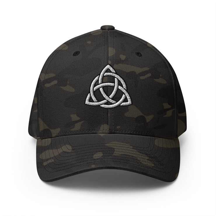 Trinity Circle, Fitted, Camo Green or Black