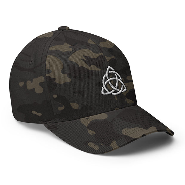 Trinity Circle, Fitted, Camo Green or Black