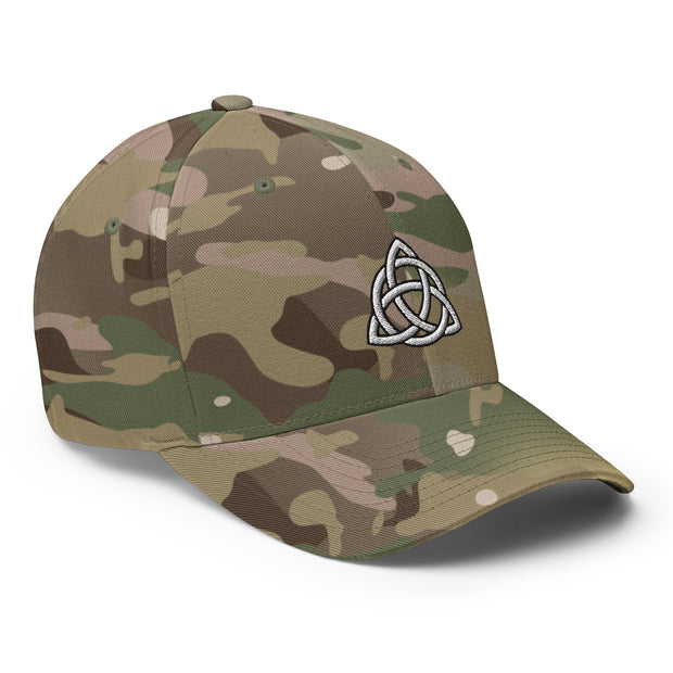 Trinity Circle, Fitted, Camo Green or Black