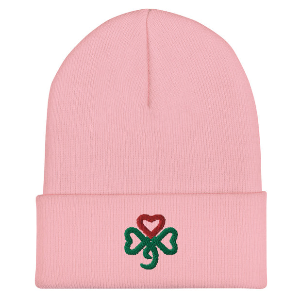 Shamrock Heart, Winter Hat, Various Colors