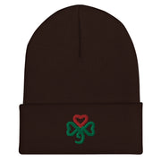 Shamrock Heart, Winter Hat, Various Colors