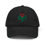 Shamrock Heart, Distressed, MULTI Color