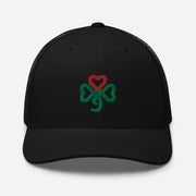 Shamrock Heart, Retro Trucker, MULTI Color