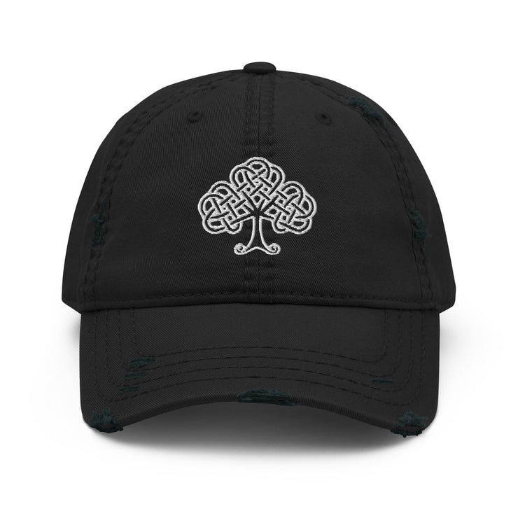 Celtic Knot Shamrock, Distressed Adjustable, MULTI Color