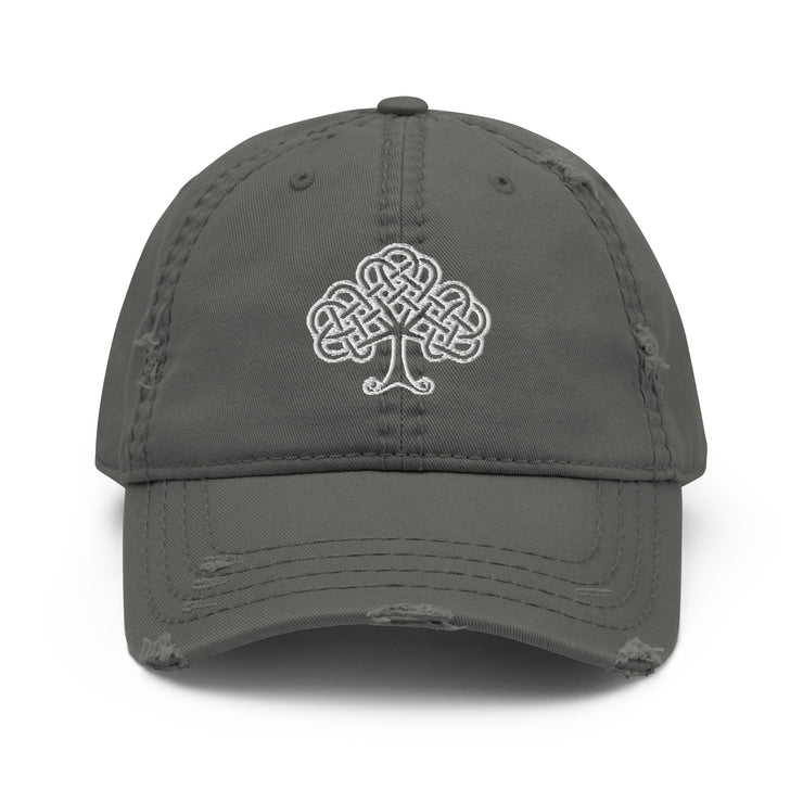 Celtic Knot Shamrock, Distressed Adjustable, MULTI Color