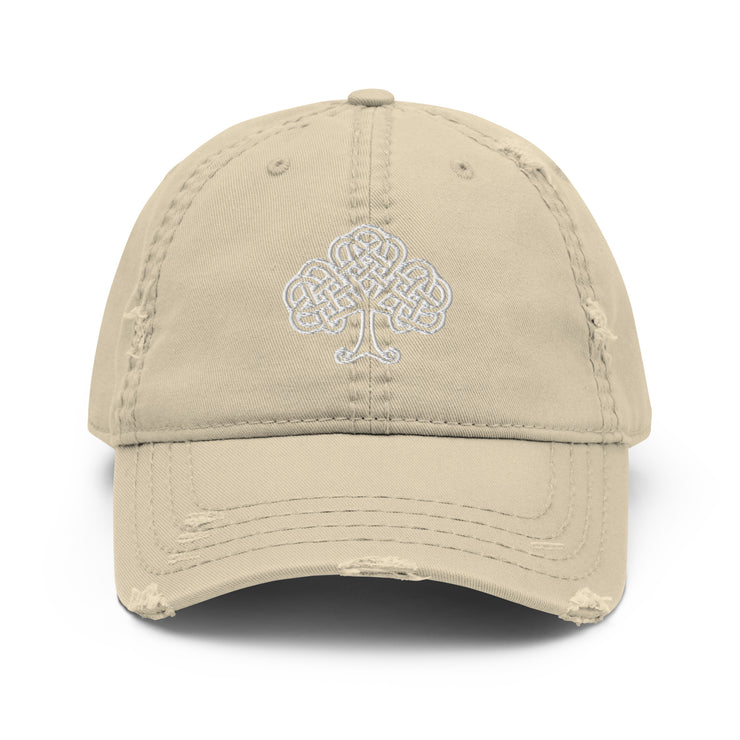 Celtic Knot Shamrock, Distressed Adjustable, MULTI Color