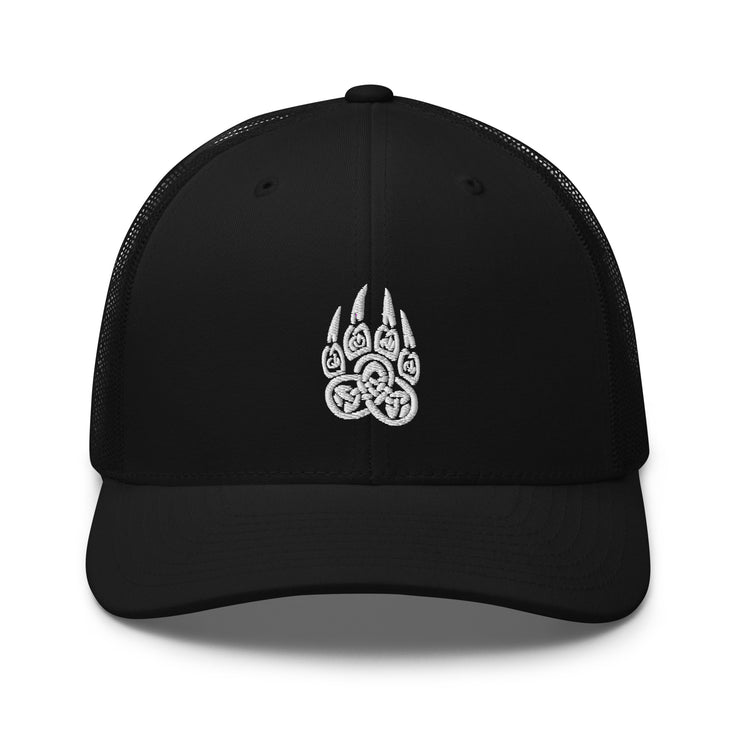 Celtic Bear Claw, Retro Trucker, MULTI Color