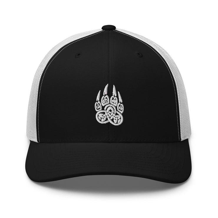 Celtic Bear Claw, Retro Trucker, MULTI Color