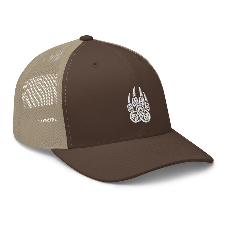 Celtic Bear Claw, Retro Trucker, MULTI Color