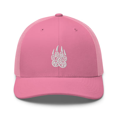 Celtic Bear Claw, Retro Trucker, Pink