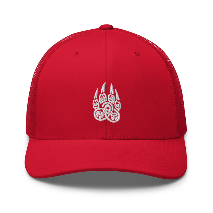 Celtic Bear Claw, Retro Trucker, MULTI Color